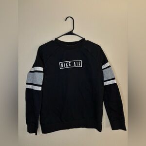 Nike Air Kids Black Sweater